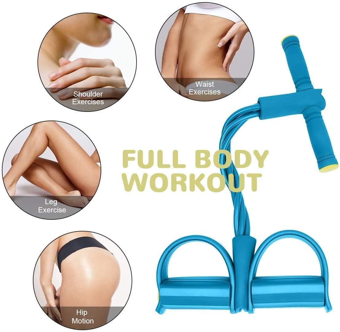 Natural Rubber Pull Reducer For Home Gym for Men And Women| For Arms Legs Shoulders Abs Back Workout