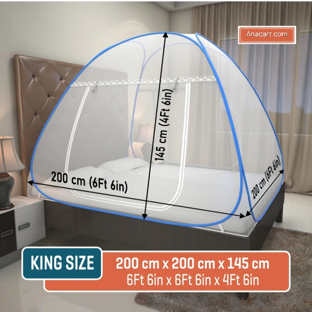 King Size Mosquito Net for Double Bed