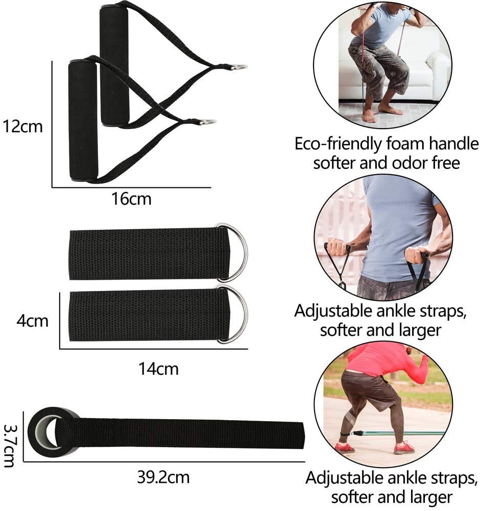 Resistance Bands 11 IN 1 Set for Multi Exercises