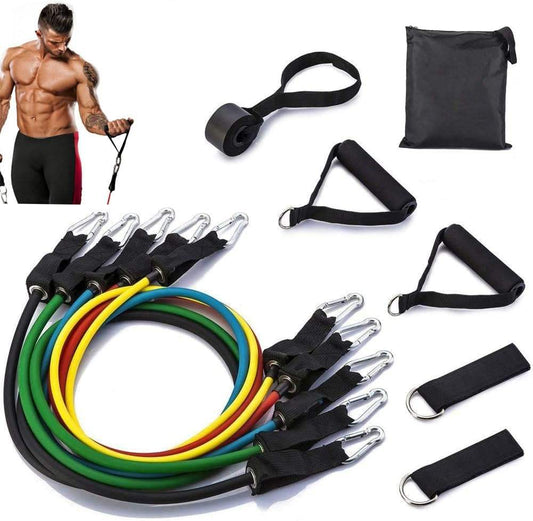 Resistance Bands 11 IN 1 Set for Multi Exercises